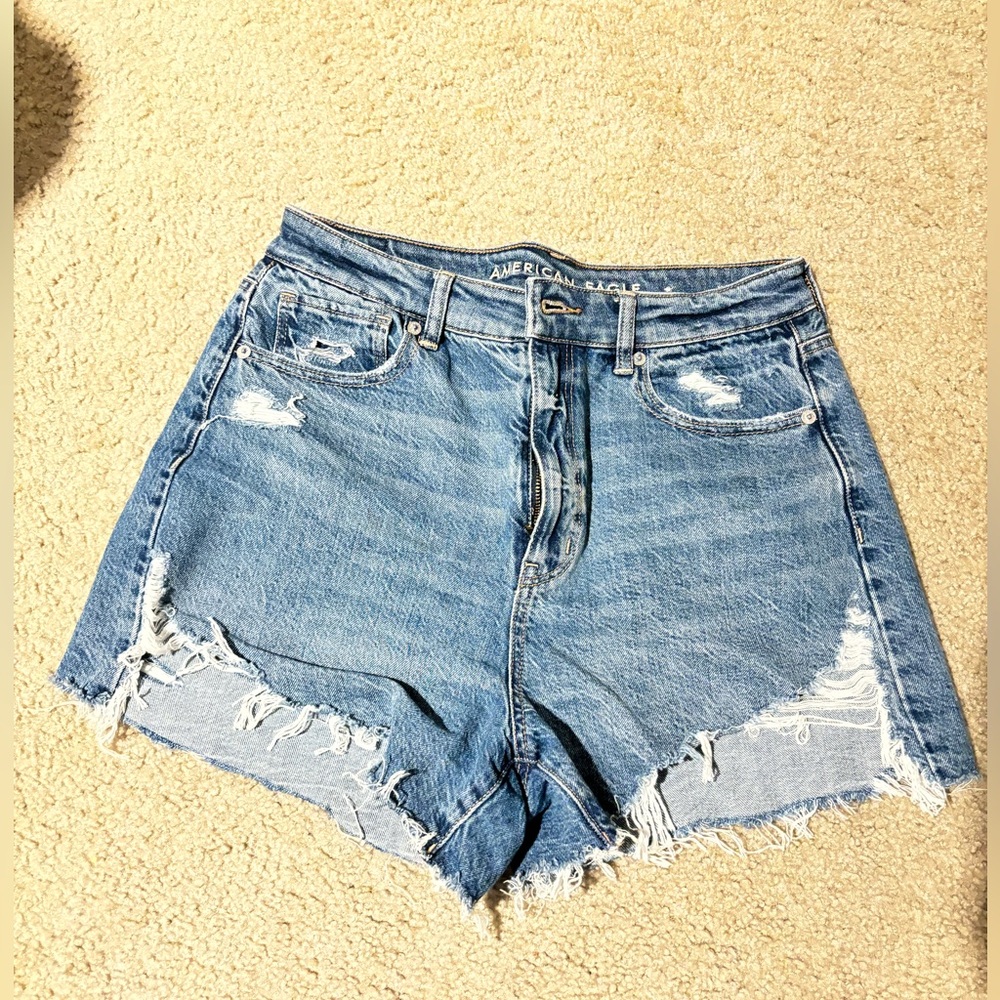 American Eagle Highest Stretch Mom Shorts